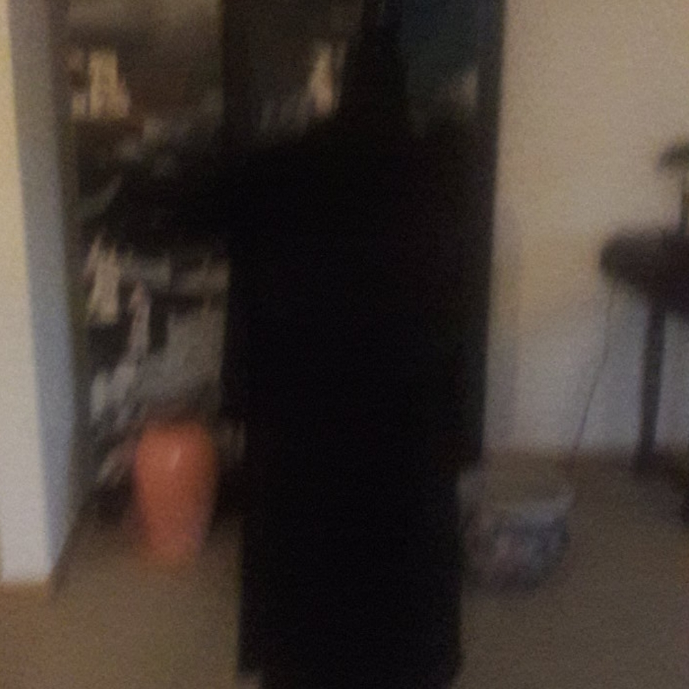 Black V Neck Dress